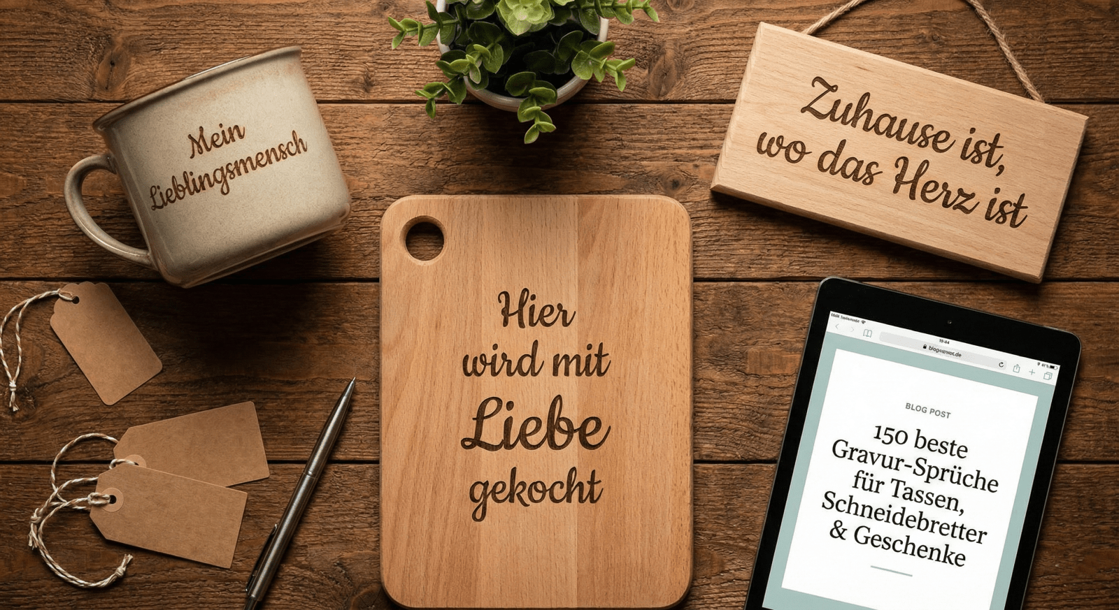 150 beste Gravur-Sprüche für jede Gelegenheit (2025) - Laser Tattoo - exklusive Lasergravuren e.K.