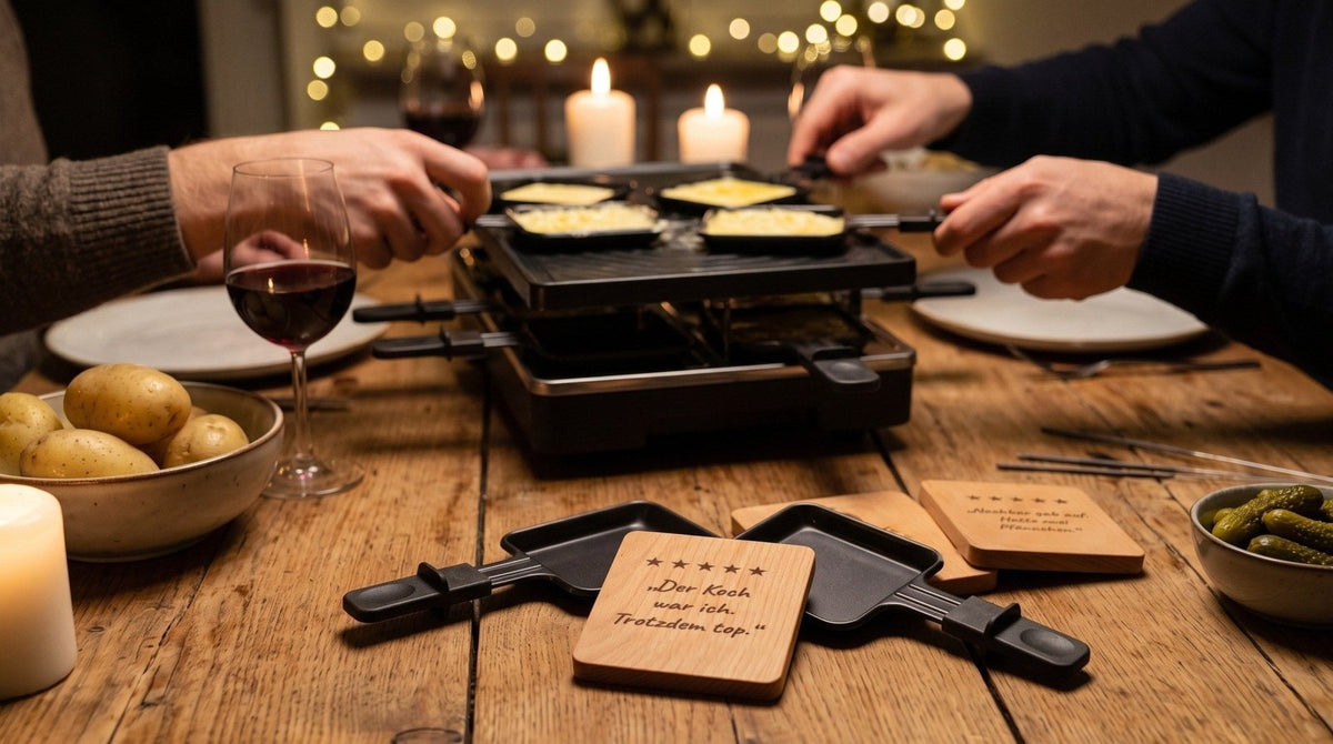 Wessen Pfännchen ist das? 23 Bewertungen für deinen Raclette-Abend - Laser Tattoo - exklusive Lasergravuren e.K.