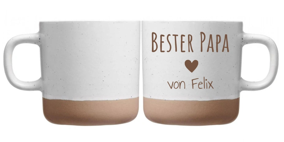 tasse gravur bester papa von kind klassisches geschenk vatertag