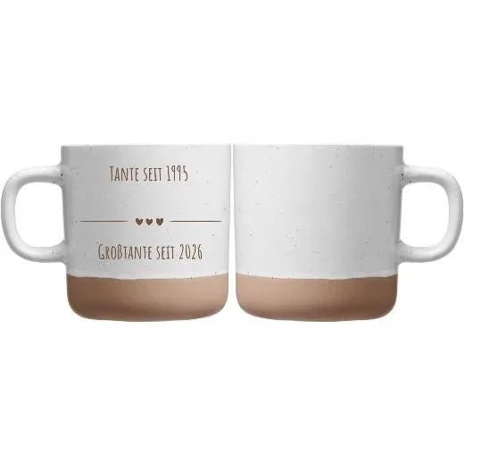 360ml Keramik Tasse personalisiert - gestalte frei dein Wunschdesign - Laser Tattoo - exklusive Lasergravuren e.K.