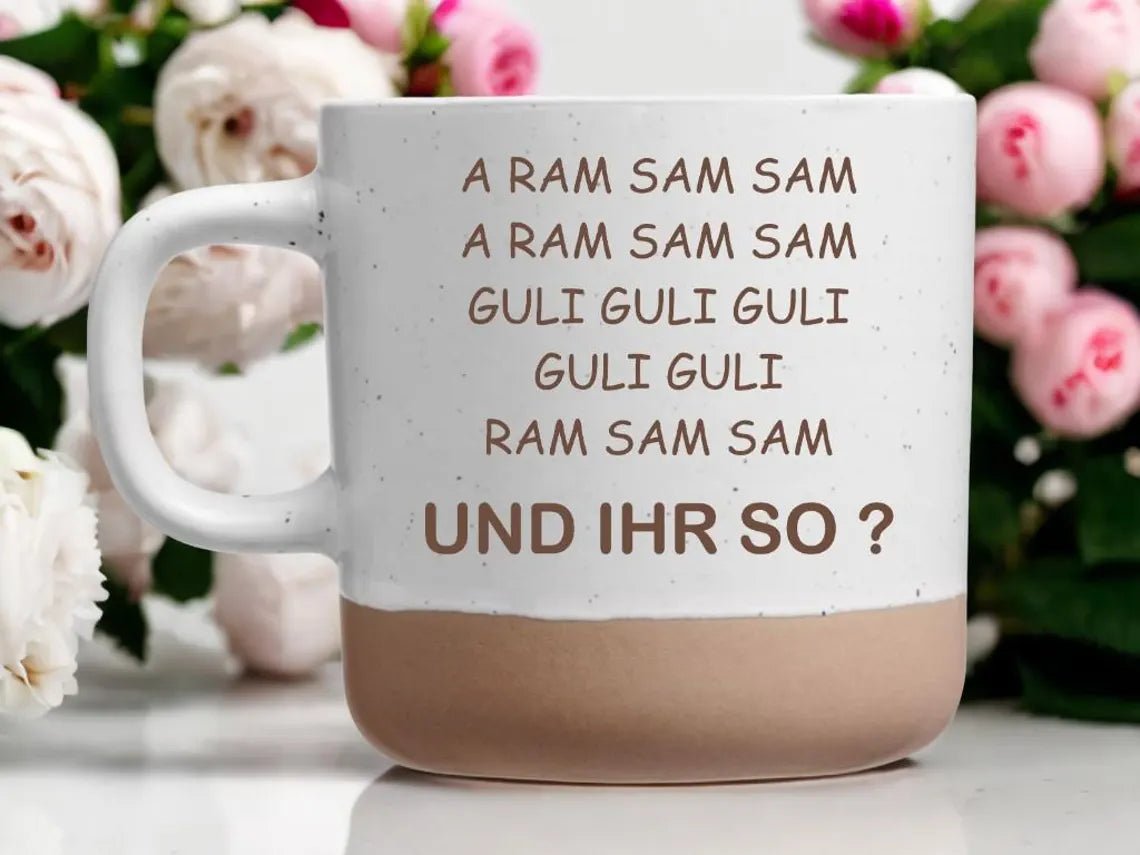 A Ram Sam Sam Tasse 360ml - Erzieherin Geschenk