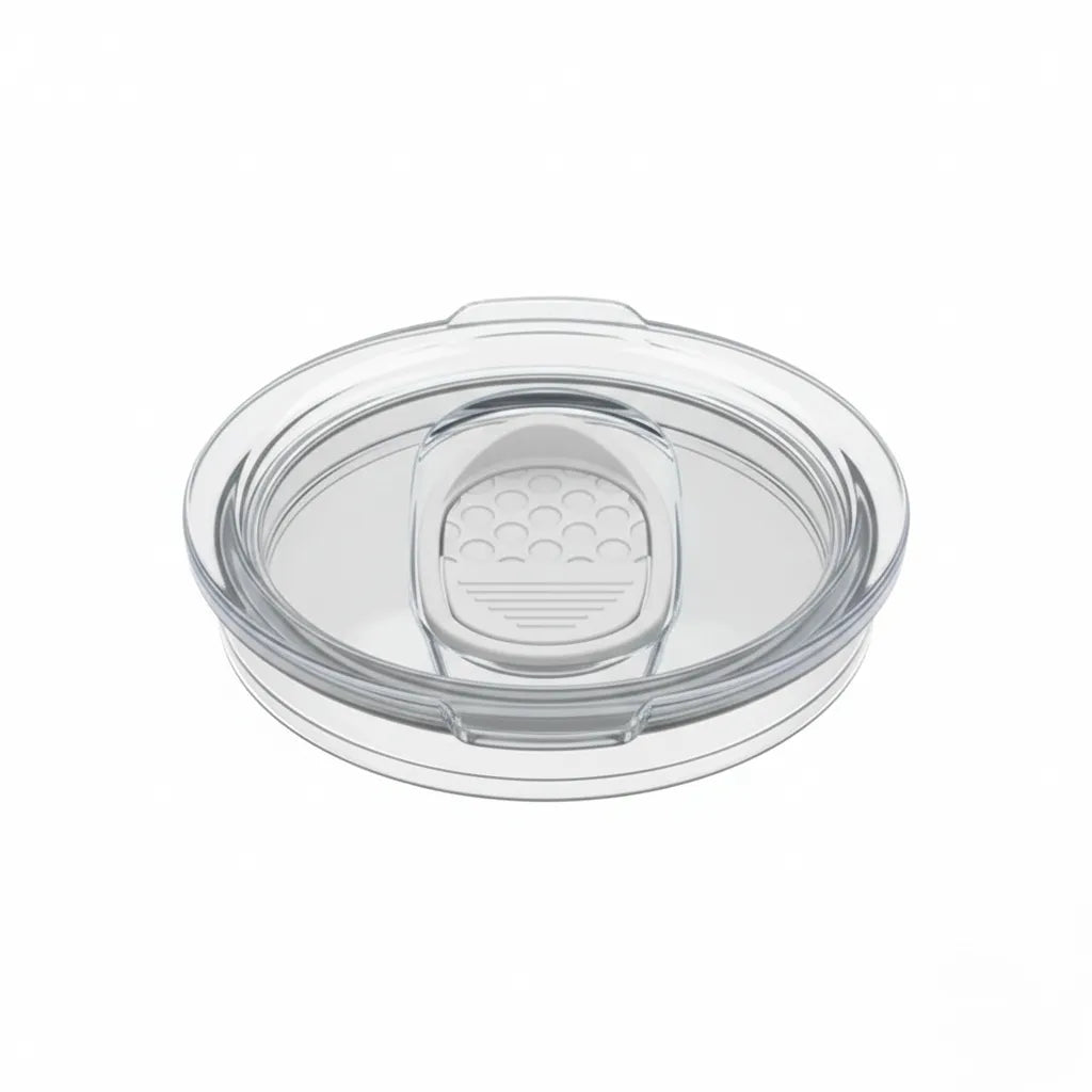 Deckel für Thermobecher 350 ml | Spritzschutz mit Schiebeverschluss (Zubehör)-Edelstahlbecher