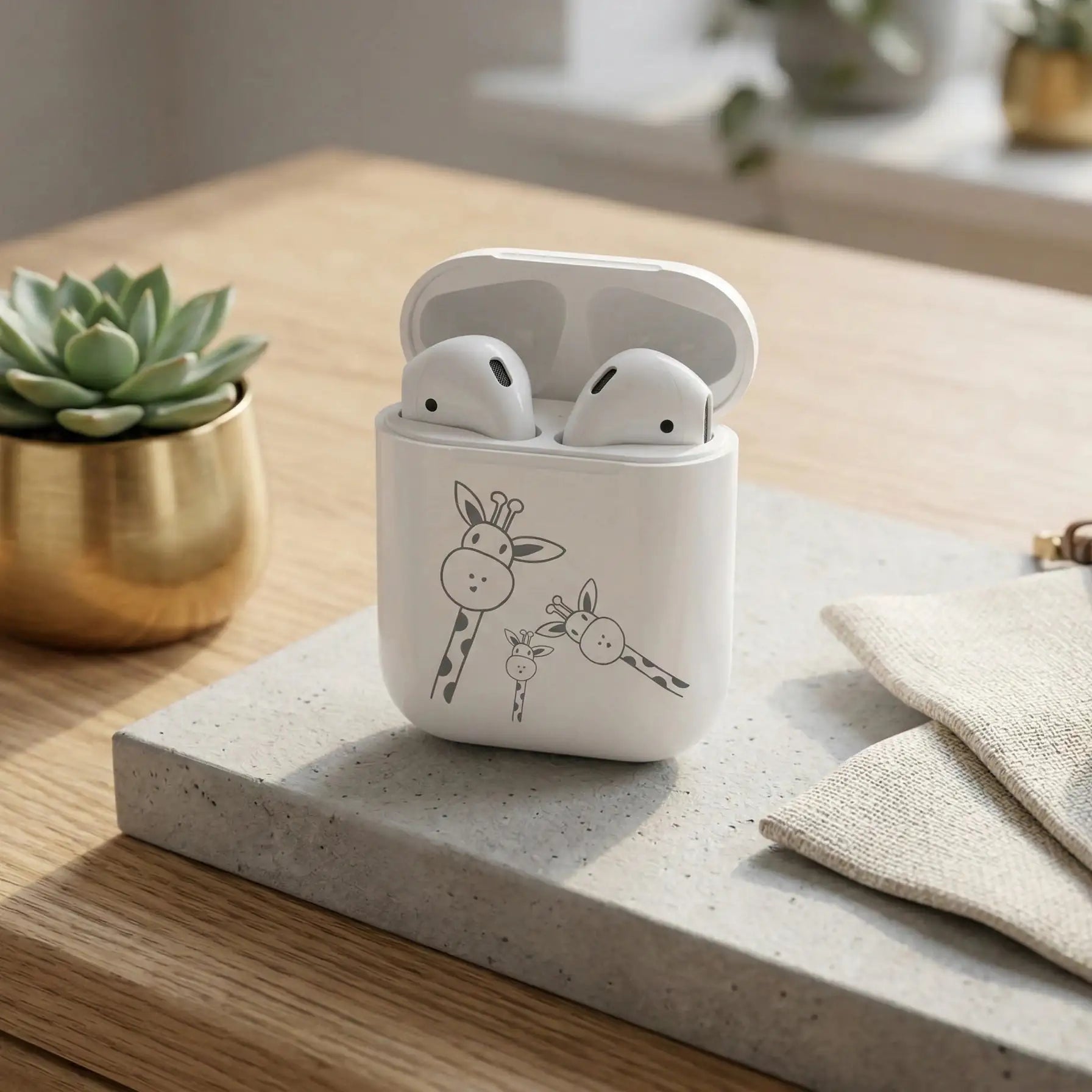 Apple AirPods (2. Generation) gravieren lassen – nachträgliche Lasergravur fürs Ladecase - Laser Tattoo - exklusive Lasergravuren e.K.