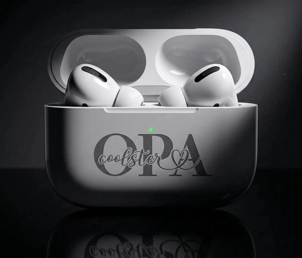 AirPods Pro Ladecase mit nachträglicher Lasergravur von Laser Tattoo