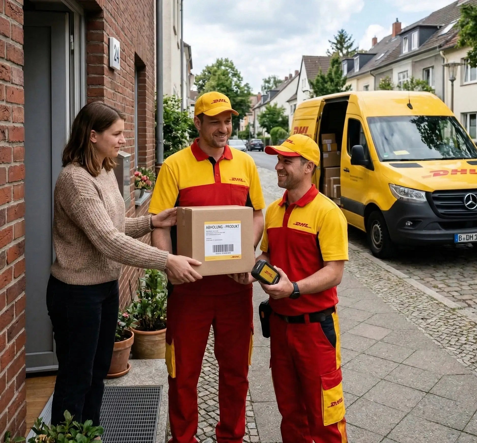 DHL Abholung von deinem Gerät - Laser Tattoo - exklusive Lasergravuren e.K.