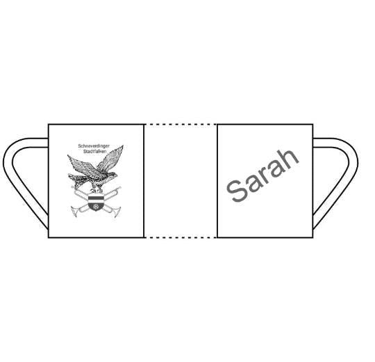 Edelstahlbecher mit Gravur | 0,3l Thermobecher glänzend - Laser Tattoo - exklusive Lasergravuren e.K.