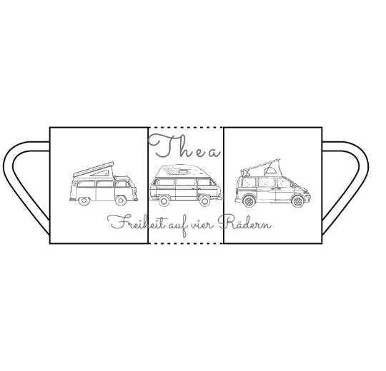 Edelstahlbecher mit Gravur | 0,3l Thermobecher matt/gebürstet - Laser Tattoo - exklusive Lasergravuren e.K.