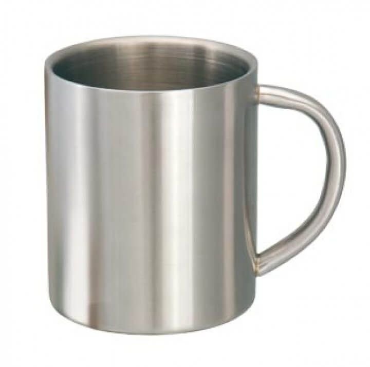 Edelstahlbecher mit Gravur | 400ml Thermobecher matt/gebürstet - Laser Tattoo - exklusive Lasergravuren e.K.