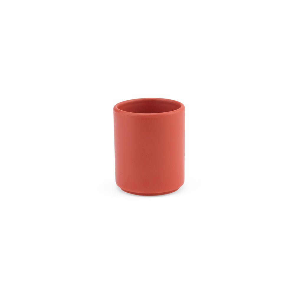 Espressotasse 75 ml graviert, matt Terracotta, personalisiert - Laser Tattoo - exklusive Lasergravuren e.K.