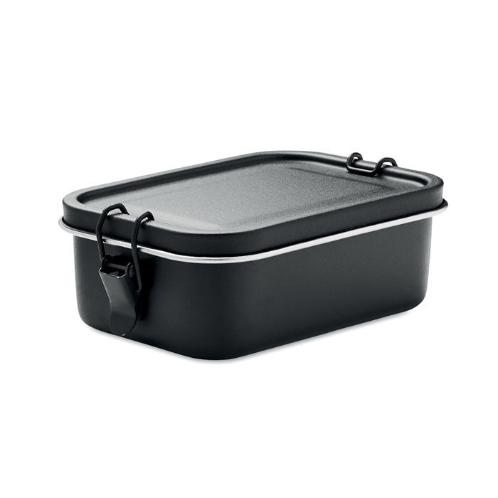 Lunchbox Edelstahl 750ml schwarz mit Gravur - Laser Tattoo - exklusive Lasergravuren e.K.