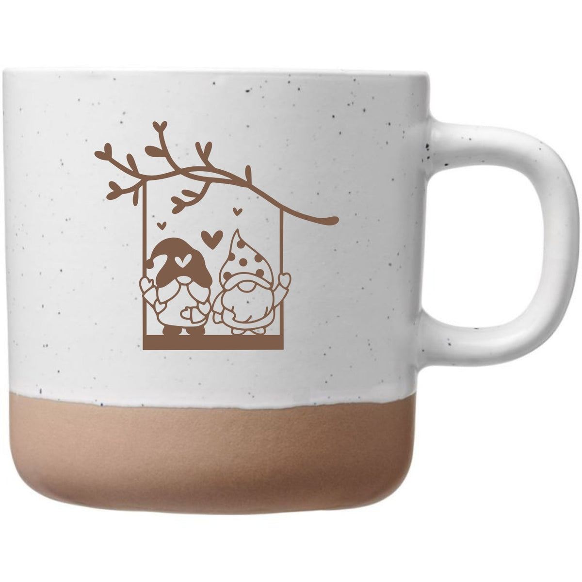 Wichtel Tasse 360ml mit Gravur, 12 Motive zur Auswahl - Laser Tattoo - exklusive Lasergravuren e.K.