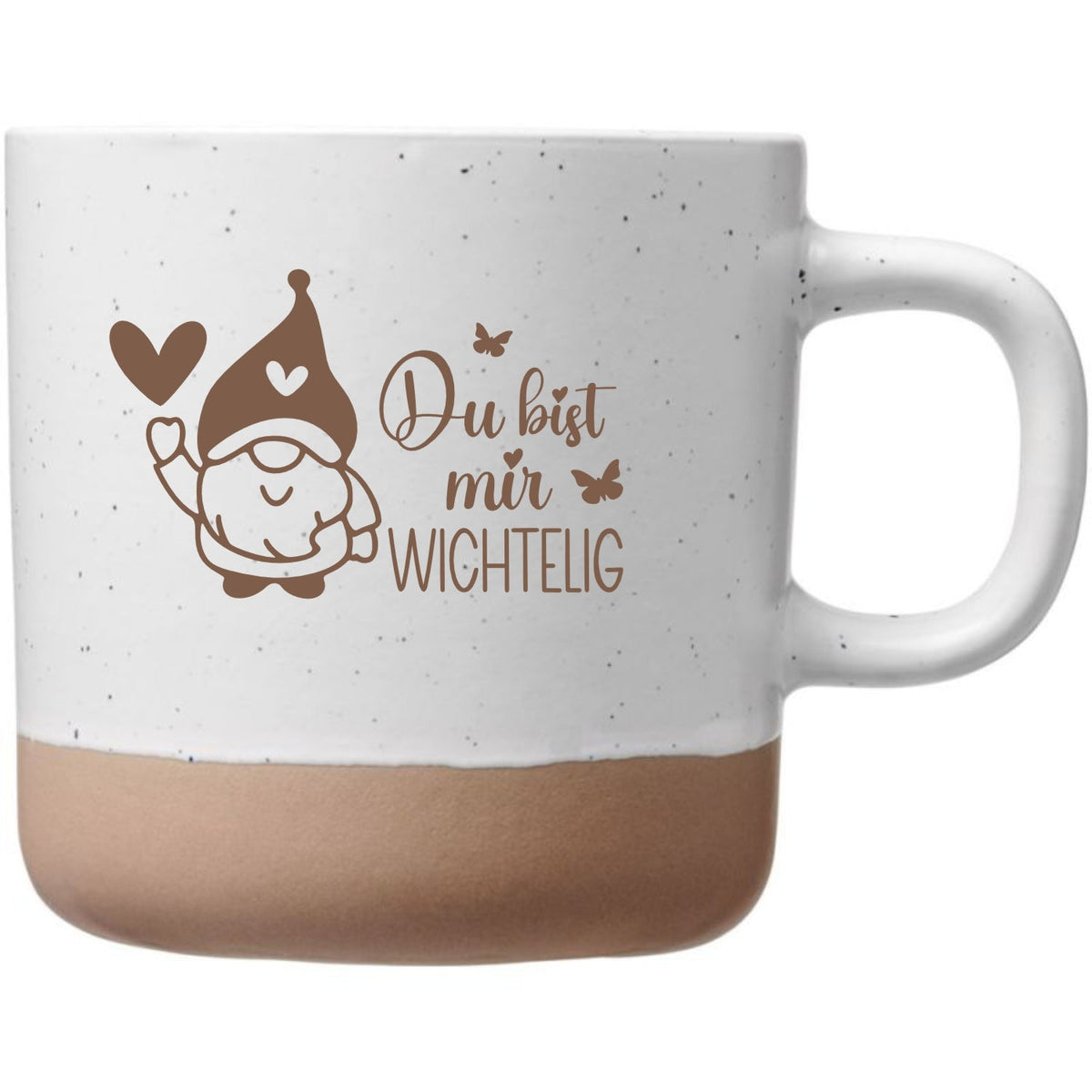 Wichtel Tasse 360ml mit Gravur, 12 Motive zur Auswahl - Laser Tattoo - exklusive Lasergravuren e.K.