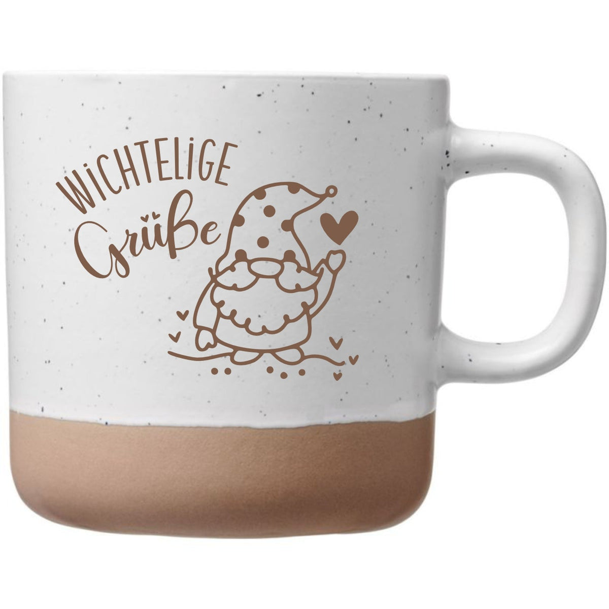 Wichtel Tasse 360ml mit Gravur, 12 Motive zur Auswahl - Laser Tattoo - exklusive Lasergravuren e.K.